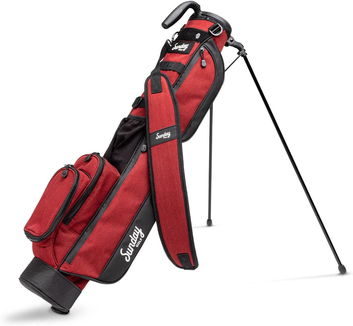 The Original Sunday Golf Loma Bag – Lightweight Golf Bag with Strap & Stand, Easy to Carry Pitch n Putt Stand Bag for Driving Range, Par 3 & Executive Courses, 31 Inches