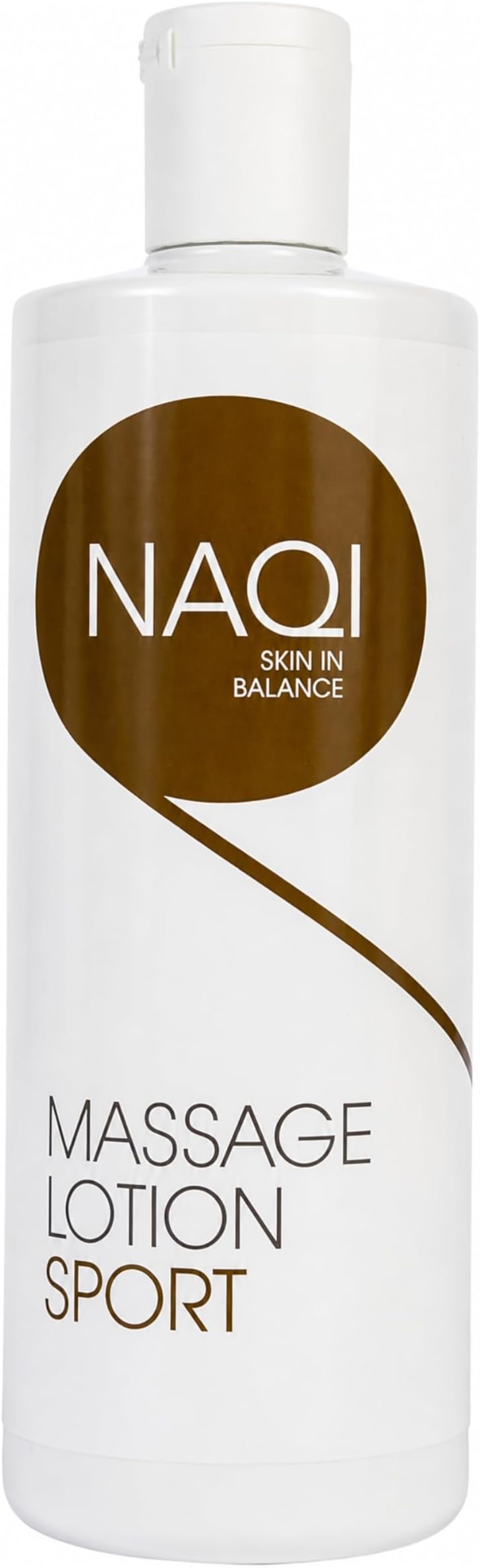 NAQI - Sports Massage Lotion - Pre-Workout and Post-Workout Recovery Treatment - Enhanced Recovery and Performance - Paraben-Free - Dermatologically Tested - Vegan-Friendly - 500 ml