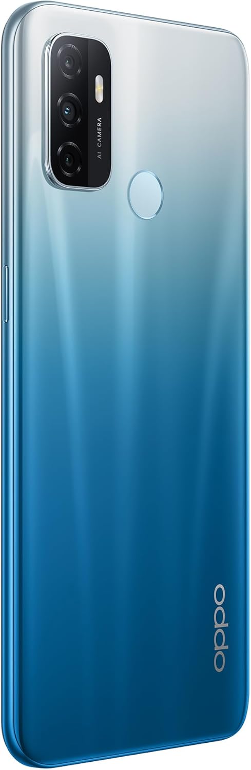 Oppo A53s Dual-SIM 128GB ROM + 4GB RAM (GSM Only | No CDMA) Factory Unlocked 4G/LTE Smartphone (Fancy Blue) - International Version