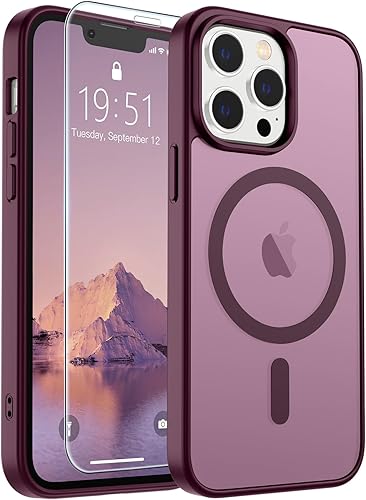 Miniatura 257 de SUPFINE Funda magnética para iPhone SE 2022 (3ª)/2020 (2ª), iPhone 8 (compatible con MagSafe) (protección contra caídas de grado militar), funda