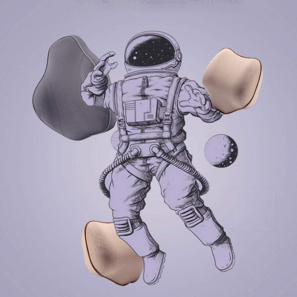 Back Support Pillow by, Lumbar Pillow Upper and Lower Back for Chair Back Pain Uses Special Patented Technology Has Lateral Convex Shape for a Pain Free Back(D)