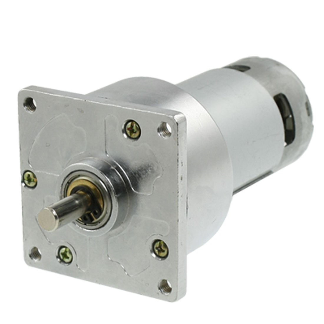 Amazon | uxcell DCギアモーター ギア発電機 直径8mm 出力軸24V 1.5