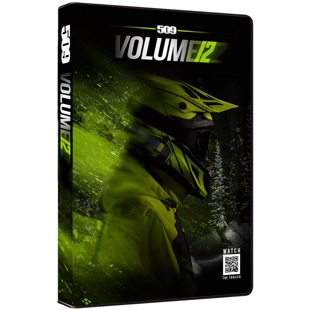 509 Volume 12 DVD 2017 Wild Thrilling Backcountry Snowmobile Film Adventures