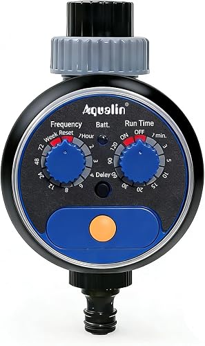 Horloge d'irrigation de Jardin avec Robinet à Boisseau s Aqualin