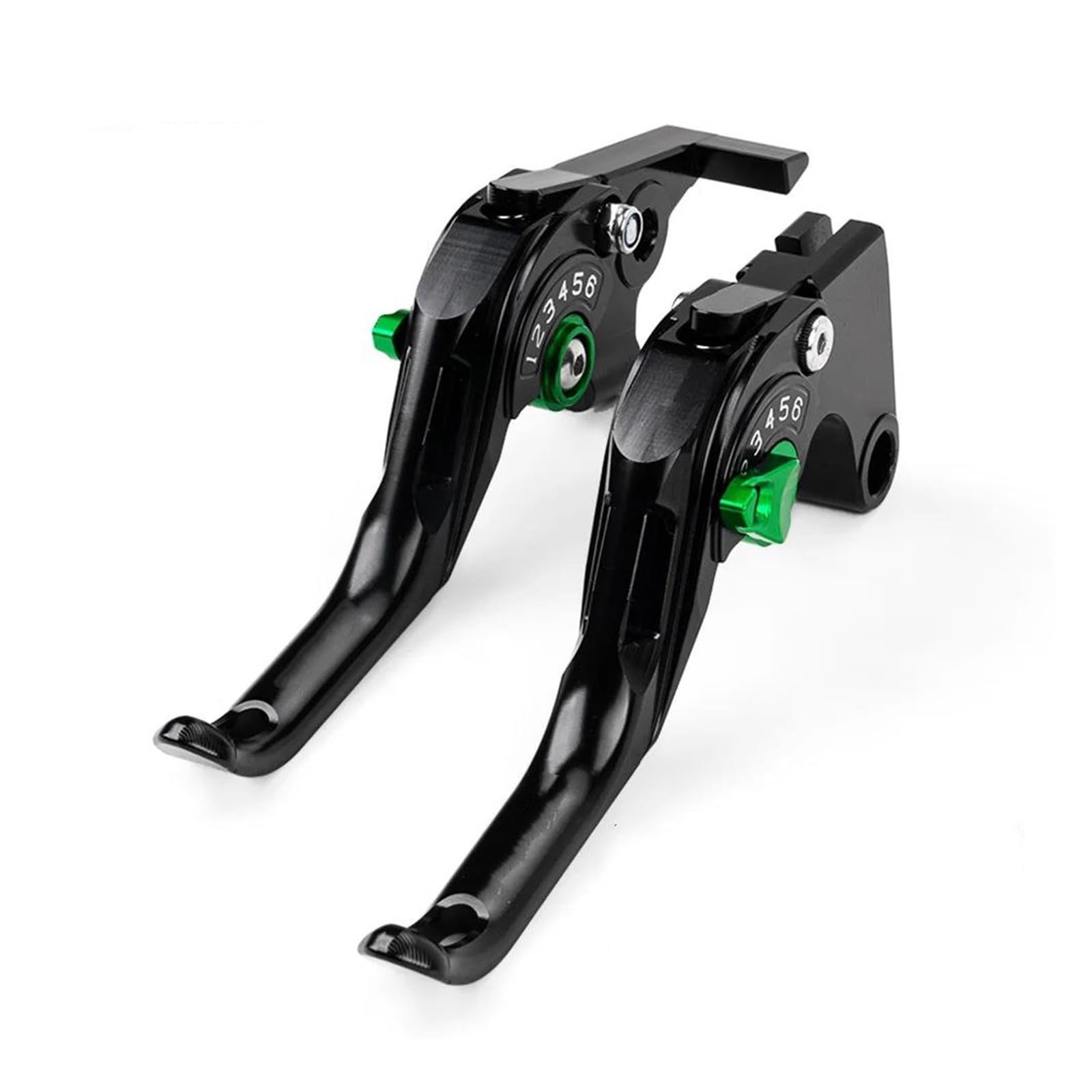 Usqbuzhhk Green Brake Clutch Lever Motorcycle Adjustable Handlebar Brake Clutch Lever 2026 For Ninja 650 500 Z650 Z500(Green)