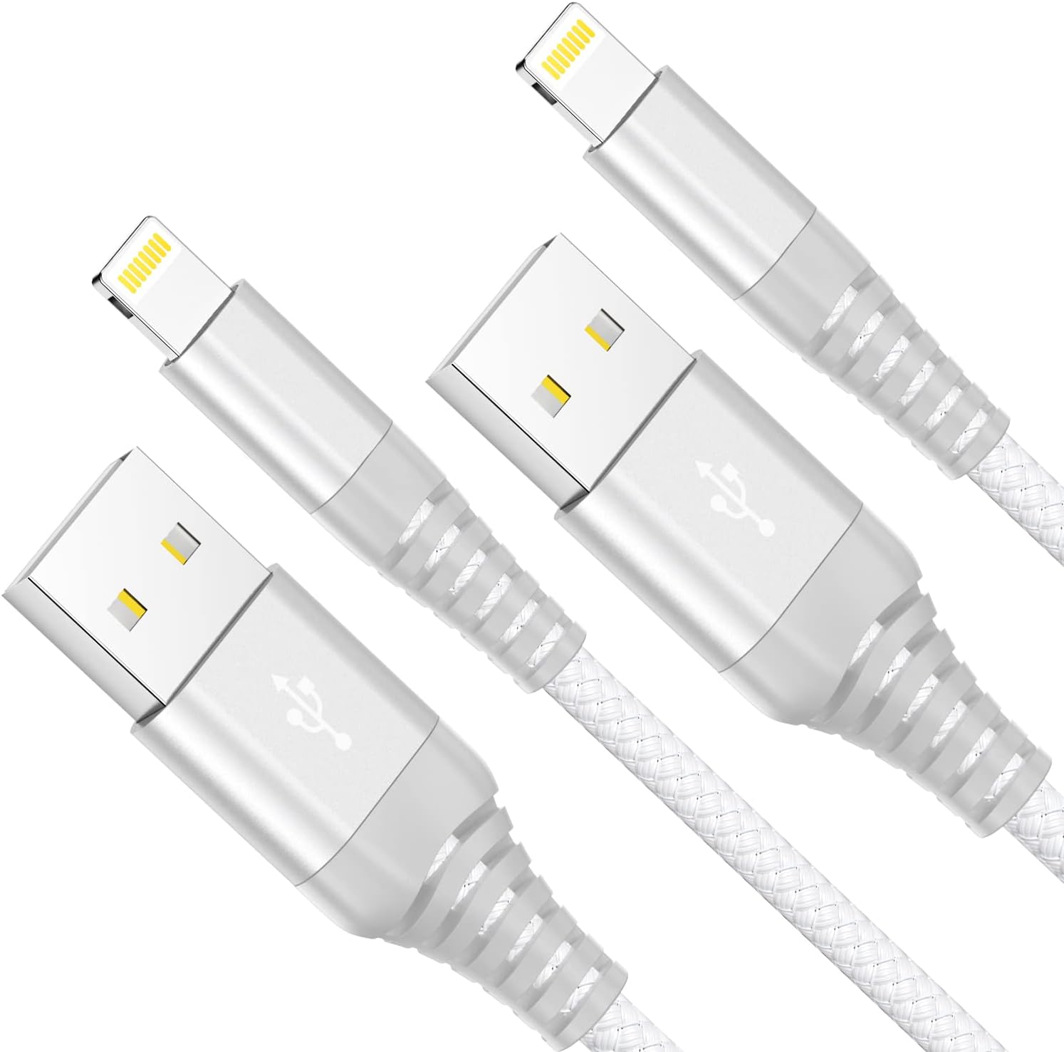 OfucaLong iPhone Charger, 2Pack 3M iPhone Charger Cable Braided iphone charger cable 3m fast charge for iPhone 14 13 12 11 Pro Max XR XS 10 8 7 Plus 6s 6 SE, iPad