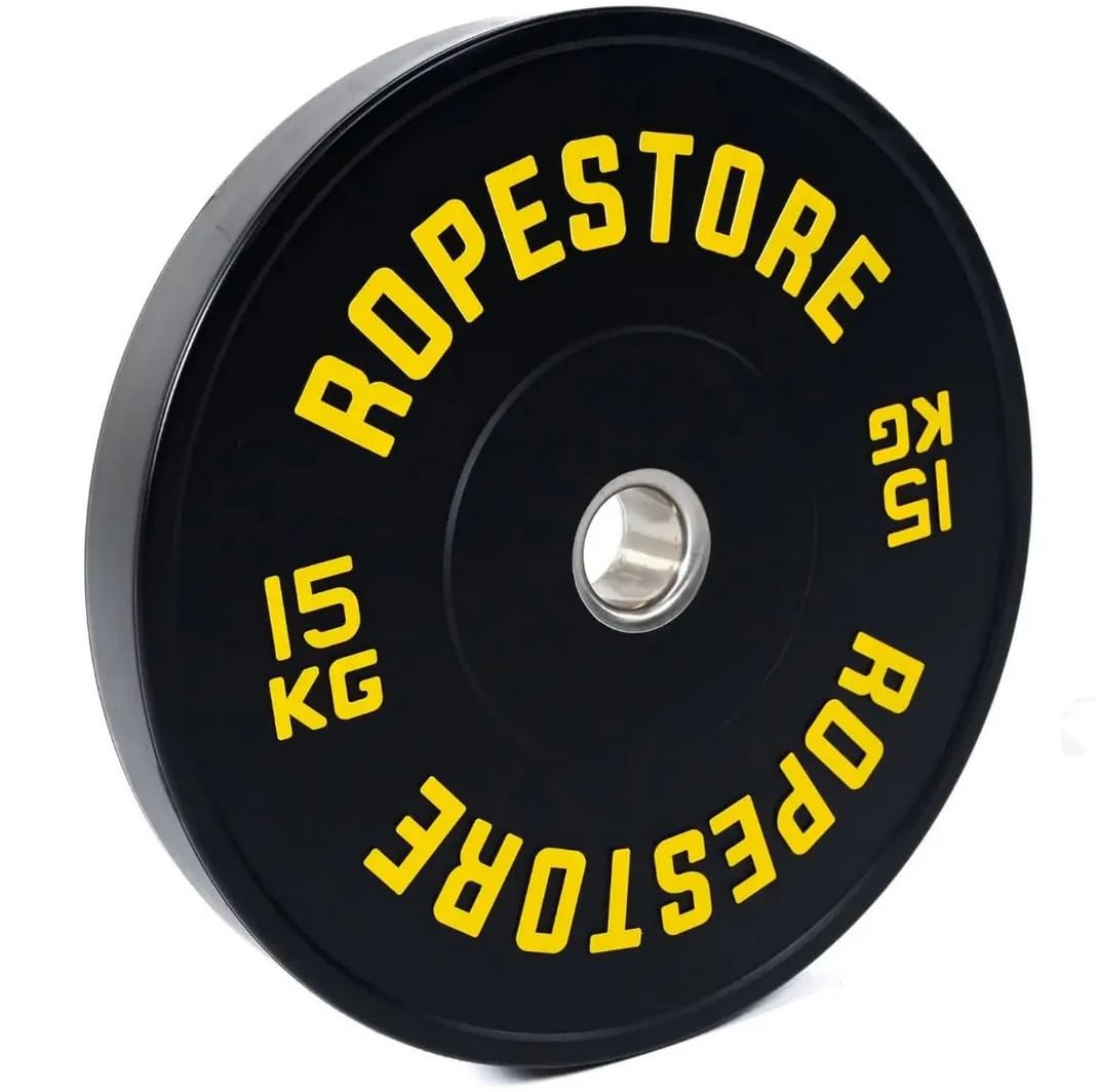 Anilha Olímpica Bumper Preta Peso:15kg