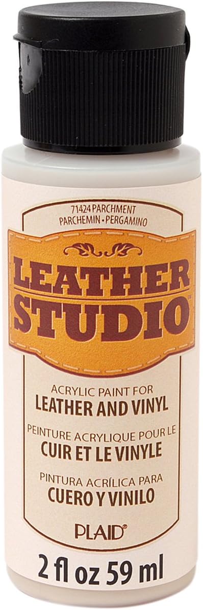 Leather StudioLeather Paint (2-Ounce), 71424 Parchment