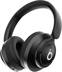 Basike Fone de Ouvido Bluetooth 5.4, ANC Cancelamento de Ruído Ativo Headphone com Microfone, Certificação Hi-Pure Audio, 30h Bateria, LE29 (Preto)