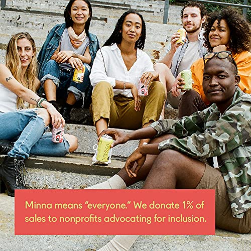 Minna Organic Sparkling Iced Tea - Orange Mango Black Tea: No Sugar, Zero Calorie, Lightly Brewed, Refreshing, Non-Gmo, Fair Trade, 12 Fl Oz Cans [12-Pack]… #TOP4