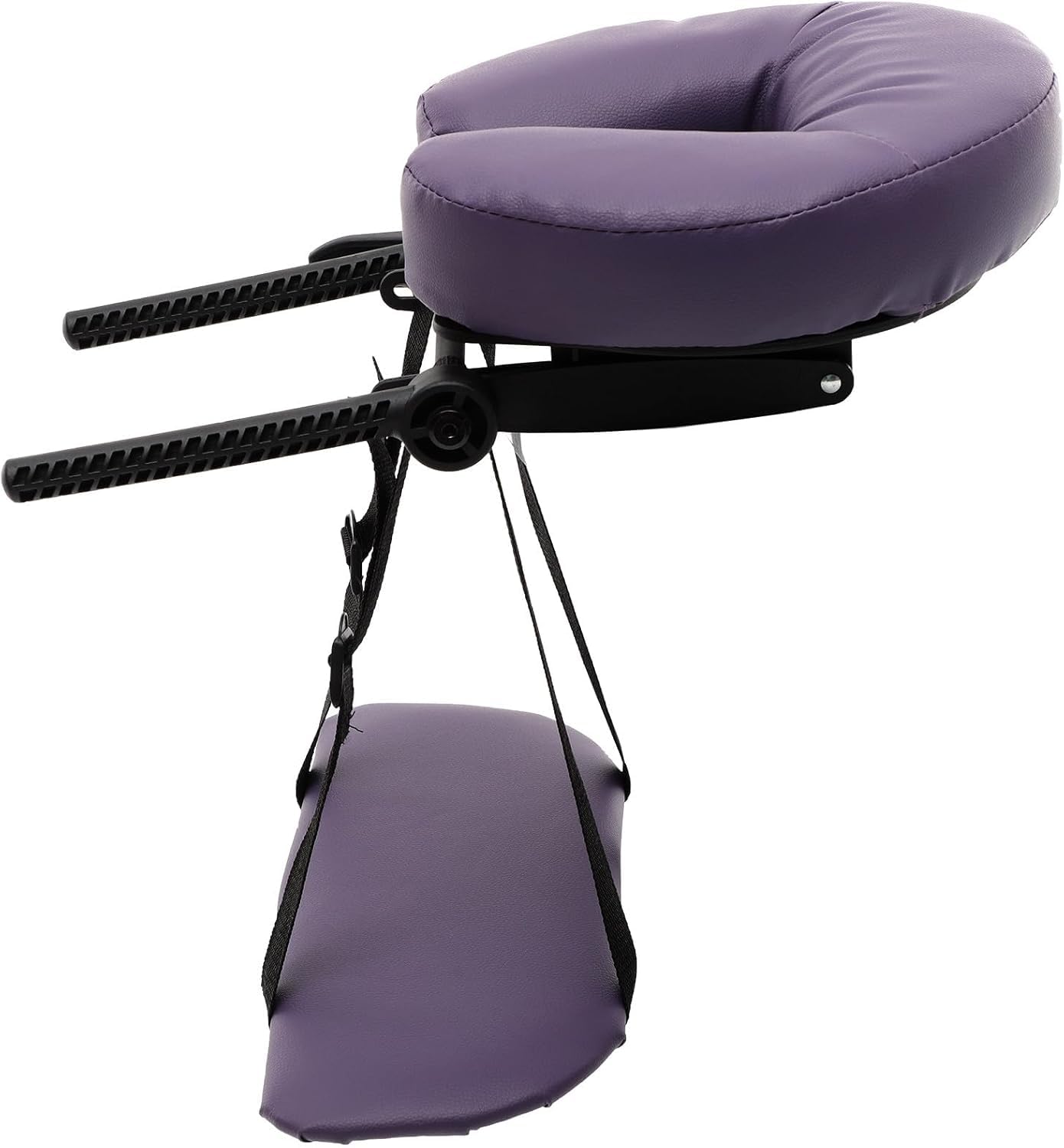 Coussin de visage en U violet pour table de massage évitant les douleurs de cou - 8