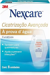 Nexcare, 3M, Curativo Cicatrização Avançada, 6 unidades