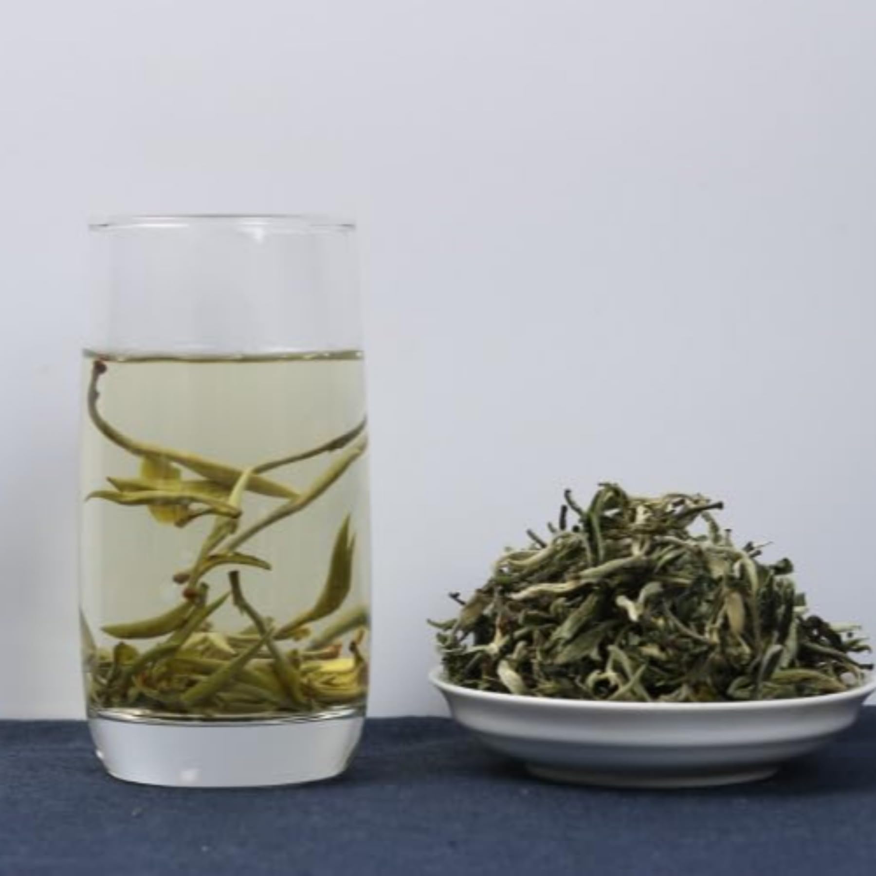 Premium Yunnan Klasa 1 Zielona Herbata 500g / 17,63oz Sypka Herbata, Wielkolistna Zielona Herbata Suszona Na Słońcu