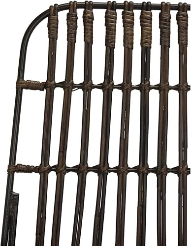 Miniatura 8 de Safavieh Home Collection Minerva Taburete de bar de ratán blanco de 30 pulgadas (juego de 2) blanco/blanco,Chocolate,negro, (Natural /