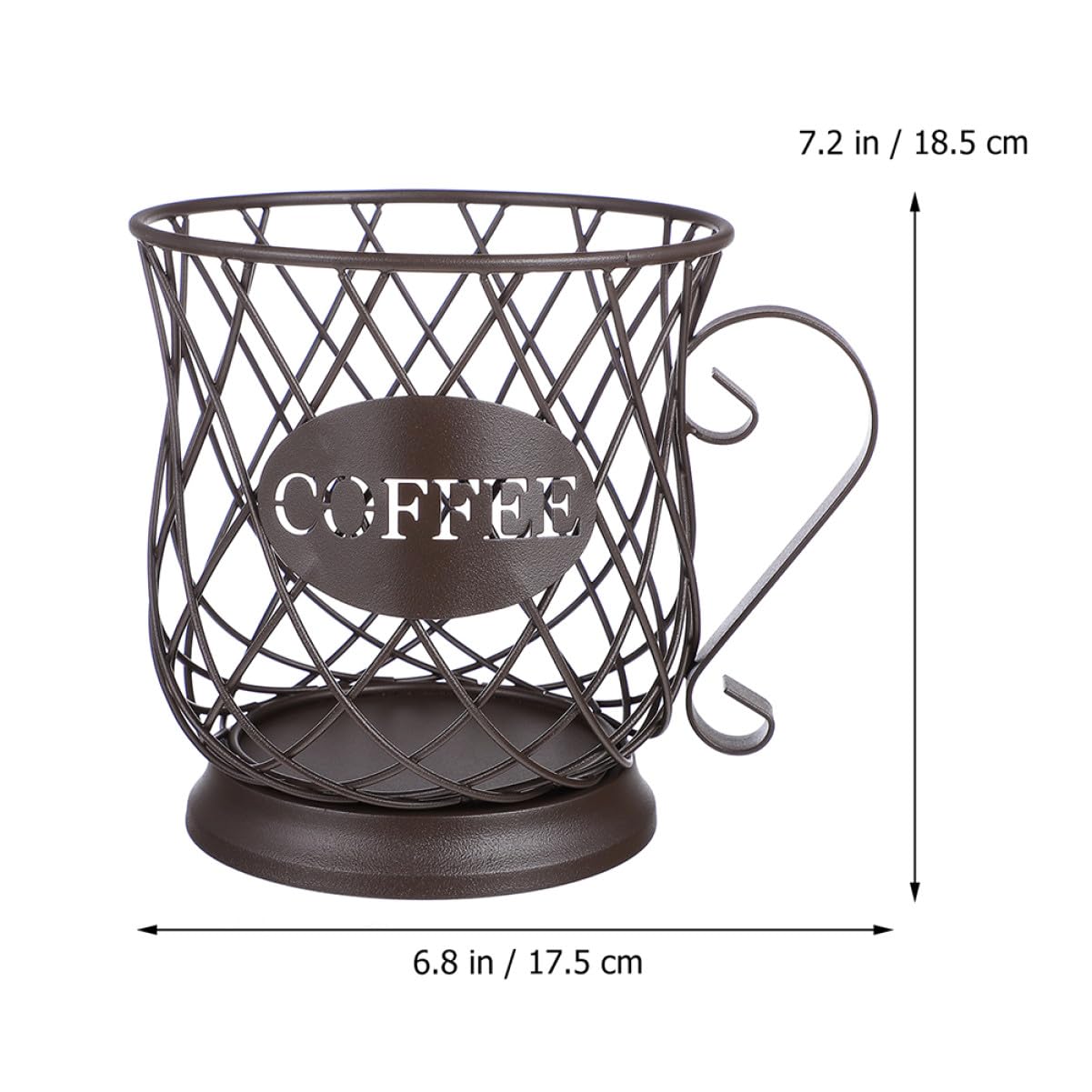 Toyvian Support à Ustensiles Cuisine en Fil de Fer Noir, Porte-cuillères Polyvalent et Stable pour Comptoir, pour Patio ou Établi, Design Simple et Résistant