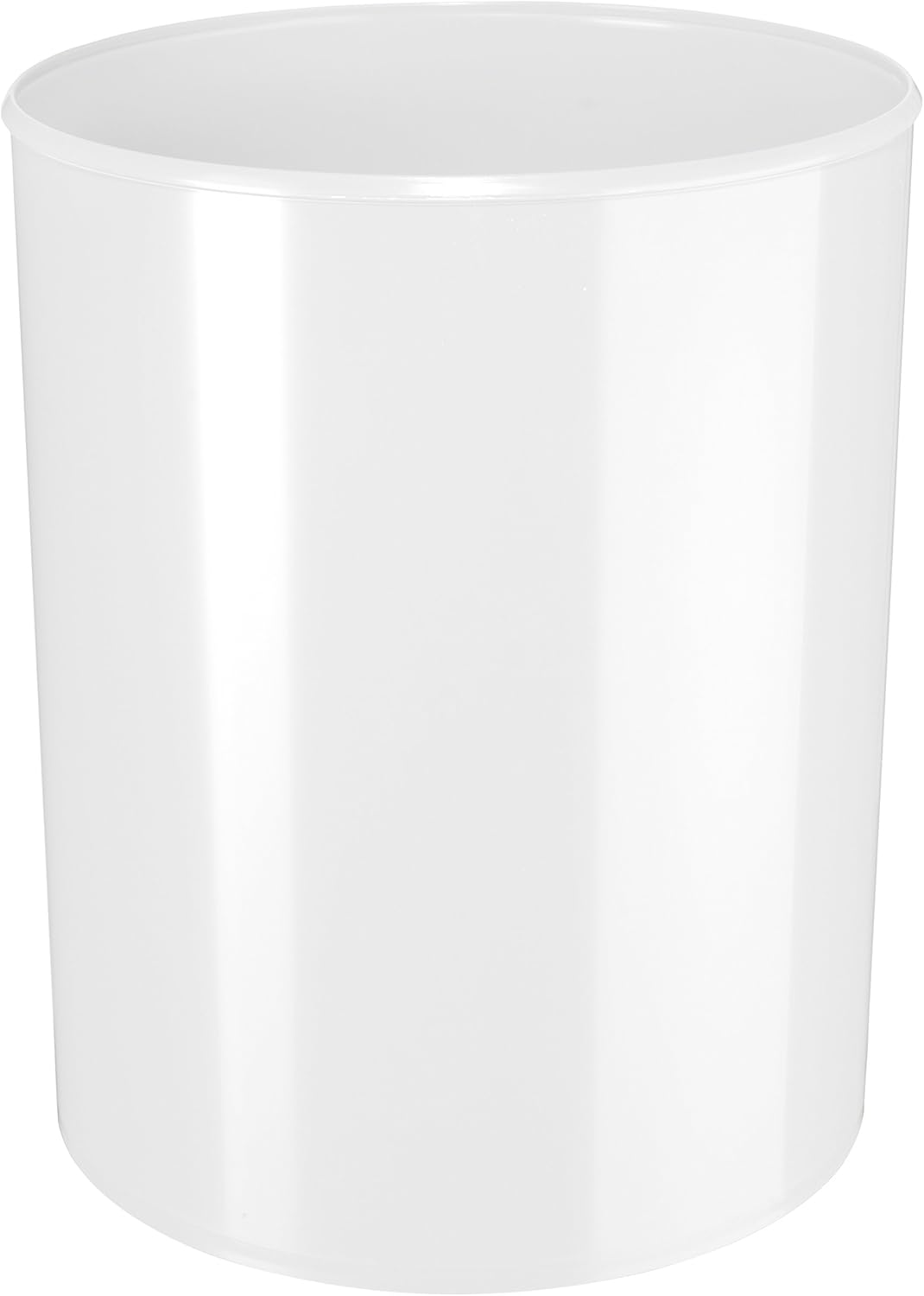 HAN 1818-S-11, Safety Waste bin Flame-Retardant. with Aluminium Insert, fire-Resistant, Safe, Elegant, Premium Quality, 20 litres, Light-Grey