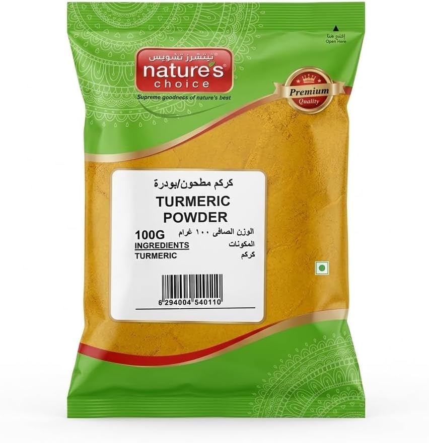 Natures Choice Turmeric Powder In Pouch, 100 Gm