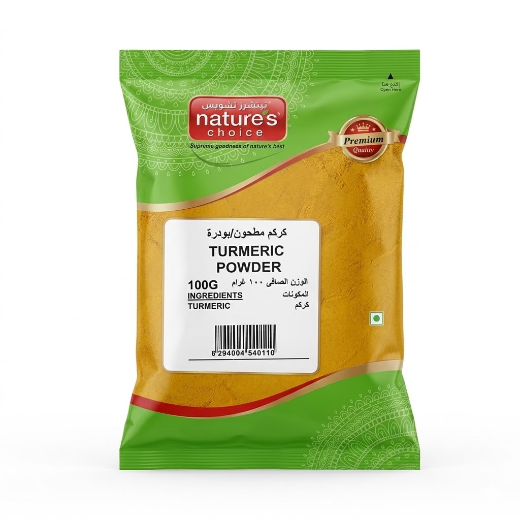 Natures Choice Turmeric Powder In Pouch, 100 Gm