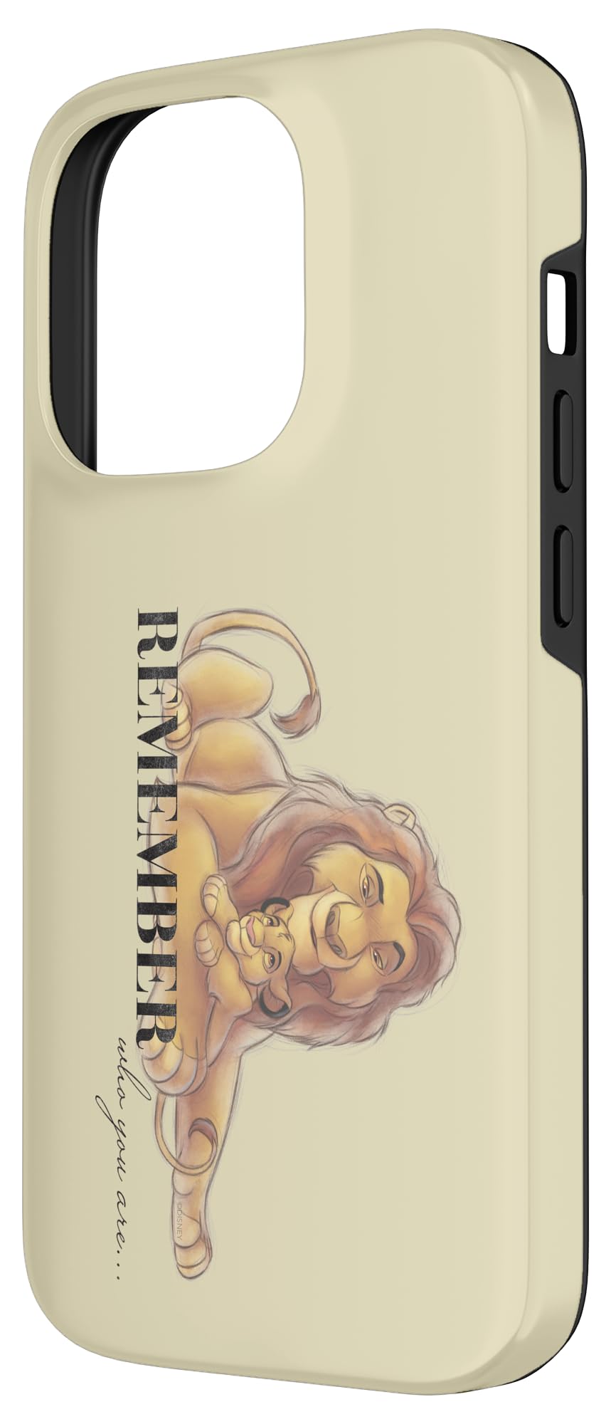 Custodia per iPhone 14 Pro Disney 100 Anniversario Il Re Leone D100 Citazione Remember