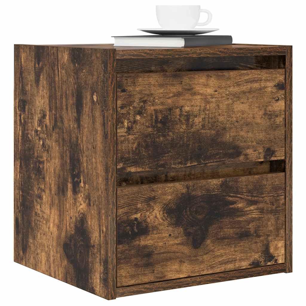 Wandmontierter Nachttisch aus Holzwerkstoff mit Stauraum, robuste Platte für Schlafzimmer, feuchtigkeitsbeständig und pflegeleicht, platzsparend