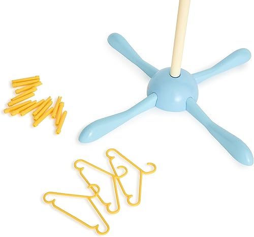 Miniatura 6 de Casdon Juego de día de lavado  Tabla de planchar de juguete y línea de lavado para niños mayores de 3 años  Equipado con plancha de vapor y cesta de