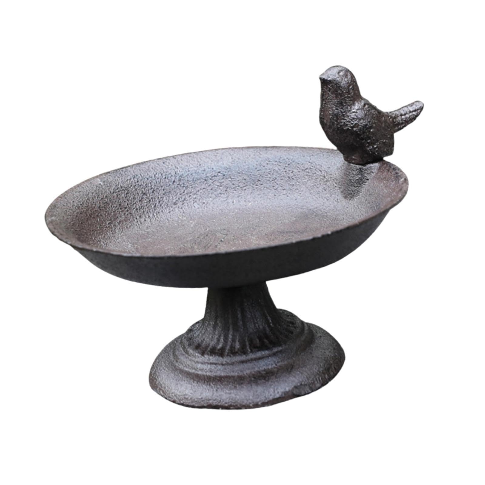 Mangiatoia per Il Bagno degli Uccelli Ciotola per L'acqua per Uccelli Resistente alle Intemperie per La Decorazione del Prato del Cortile
