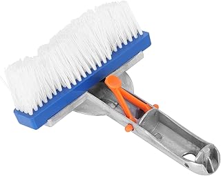 Escova de parede e chão, escova de limpeza, acessório para piscina, suprimento de piscina, escova de limpeza para banheiros para pisos de azulejo interno para piscinas