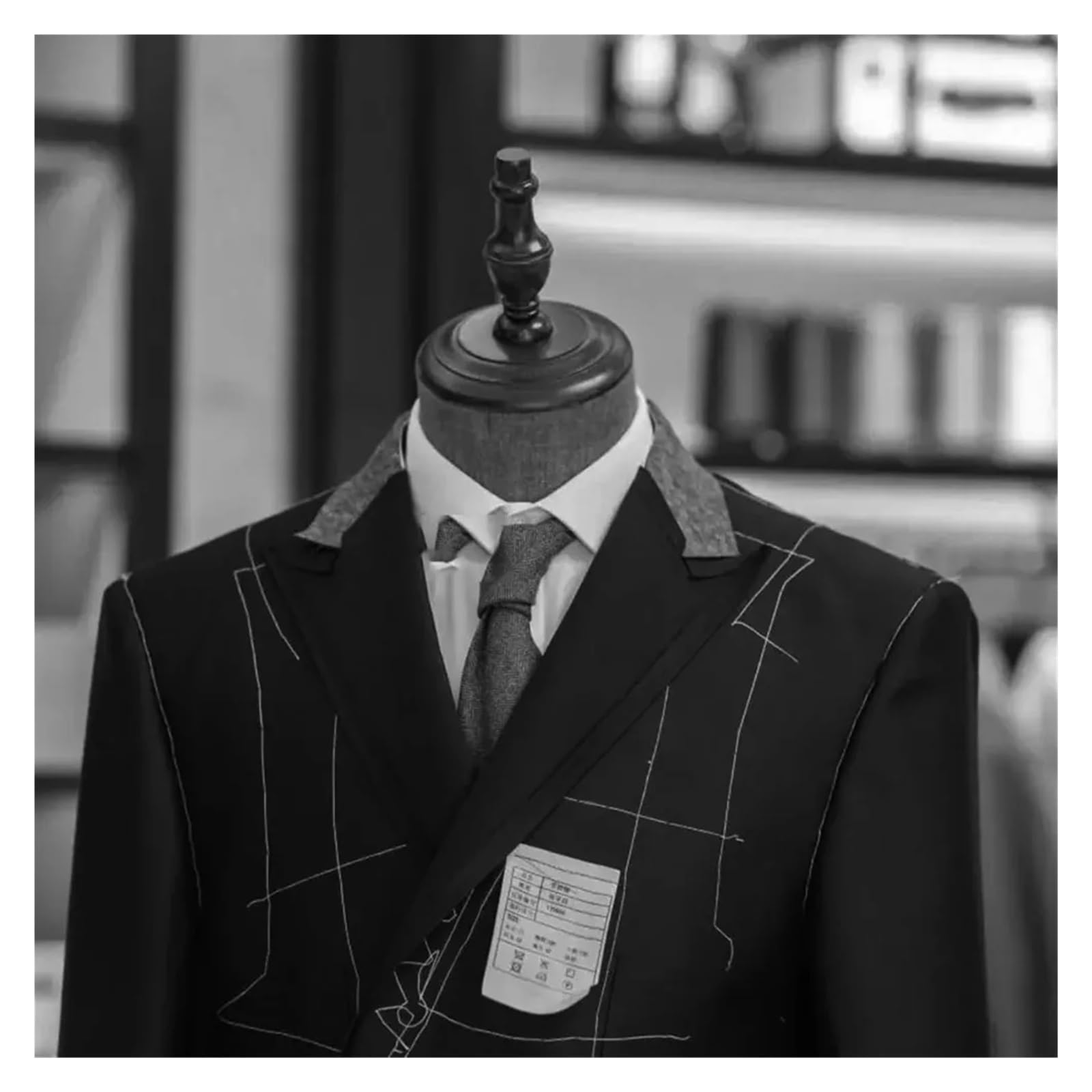 Traje Beige de 2 Piezas, Trajes de Caballero Ajustados for Hombre, Esmoquin for Novio de Boda, Chaqueta Masculina con Pantalones(S)