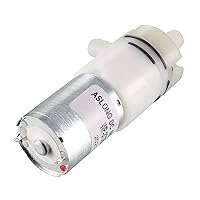 Vista 4 de uxcell DC 12V 300mA 1300ml Water Flow Self Priming Diaphragm Micro Water Pump for Coffee Machine, Water Dispenser
