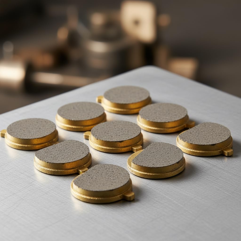 Alomejor Lot De 4 Paires Plaquettes De Frein à Disque – Base Cuivre, Silencieuses, Résistantes à L'Usure – Pour Scooter Électrique 10/12/14 Pouces