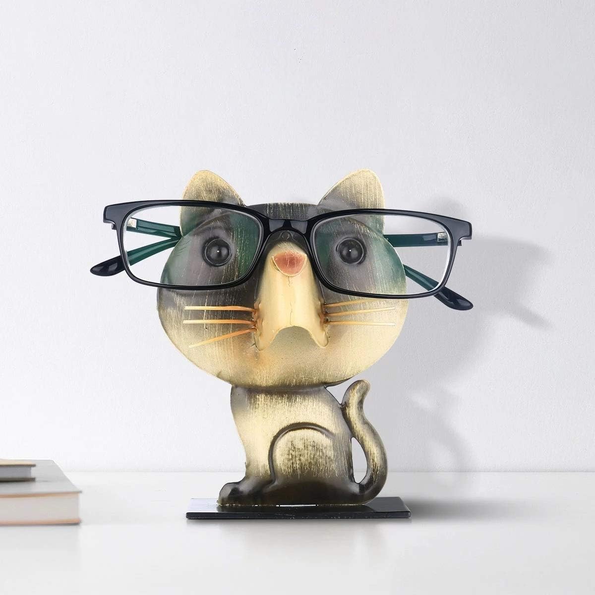 Cats Shaped Eyeglass Rack Glasses Eyewear Holder Animal Shaped Spectacle Display Stand Home Ornament Modern Eyeglass Holder