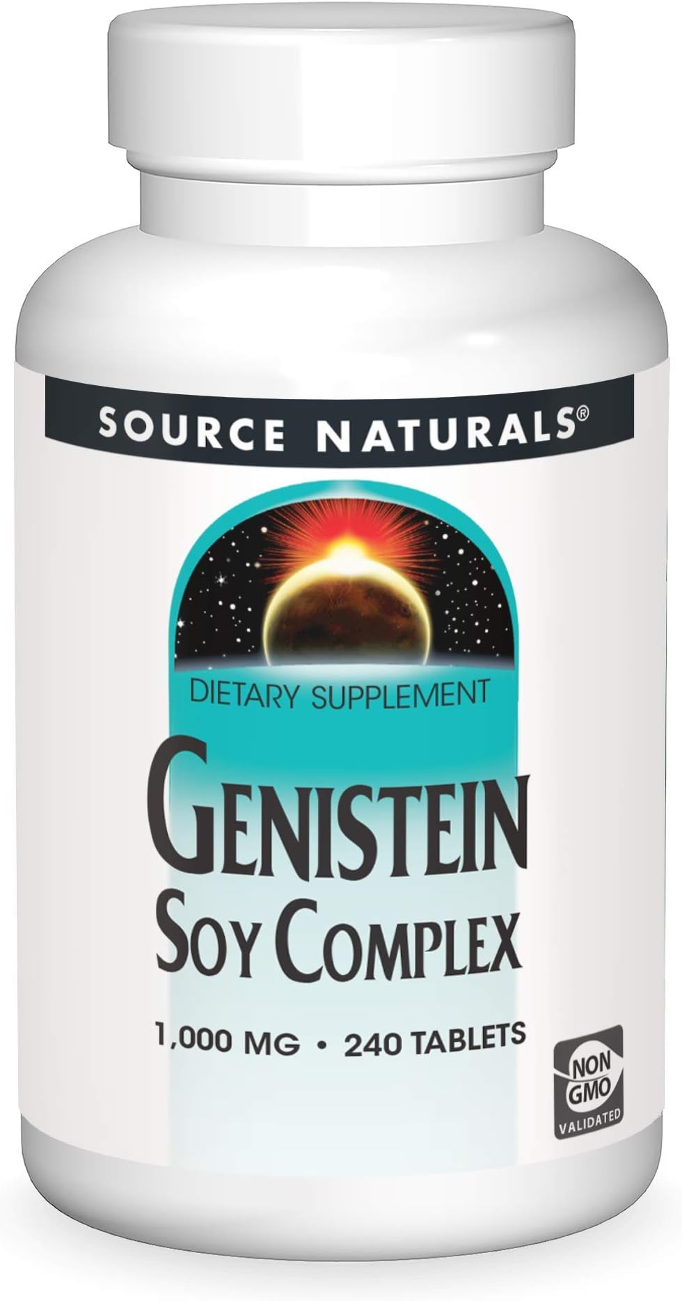 Source Naturals Genistein Soy Complex 1000 mg - 240 Tablets