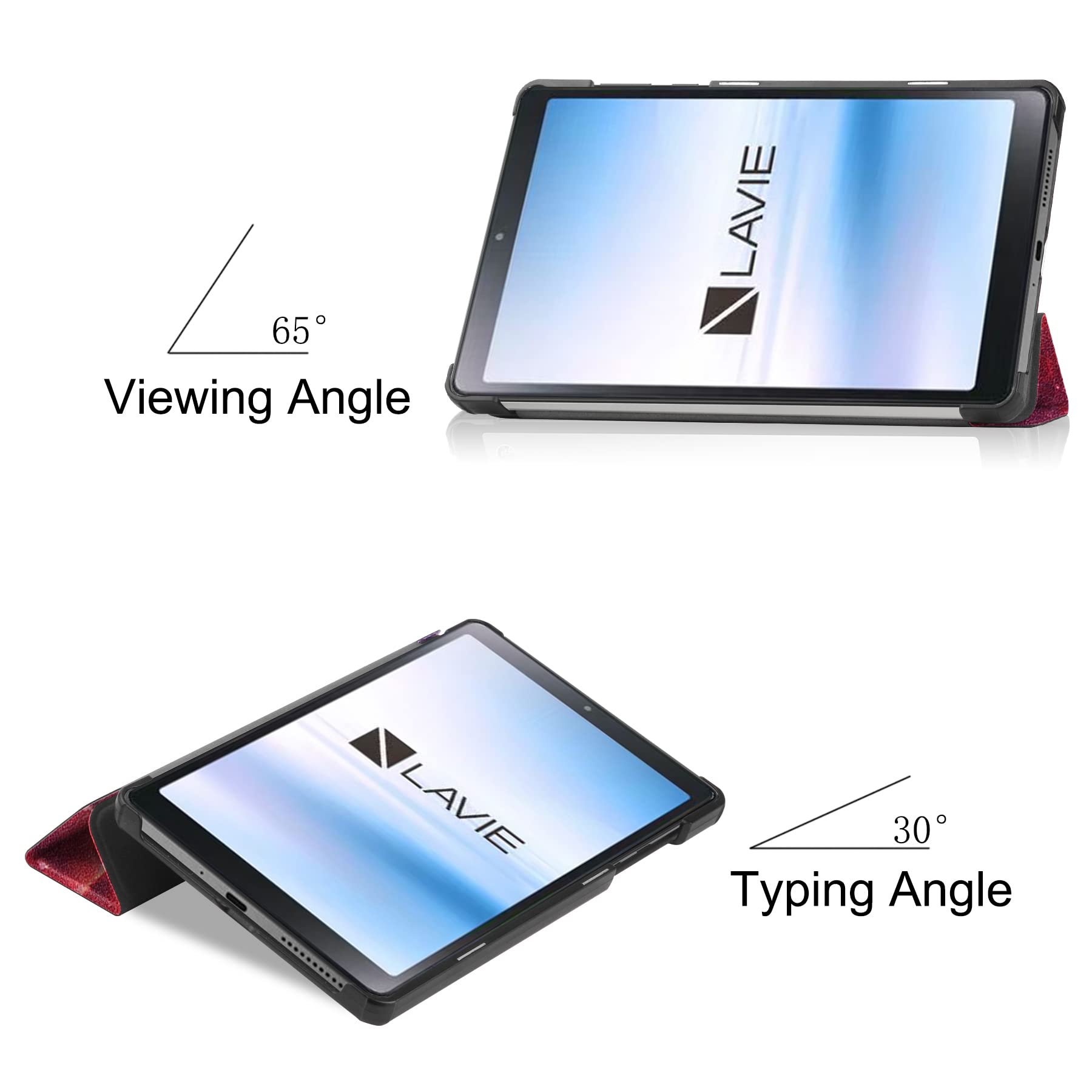 Amazon.co.jp: For NEC LAVIE Tab T8 ケース カバー (PC‑T0855/KAS