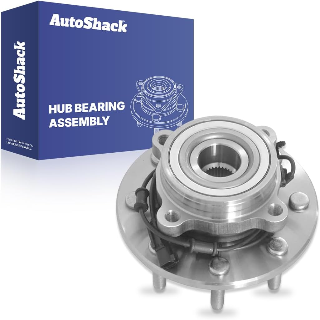 AutoShack Front Wheel Hub Bearing Assembly Left or Right with ABS Replacement for 2006-2008 Dodge Ram 1500 2006-2008 Dodge Ram 2500 1-PC