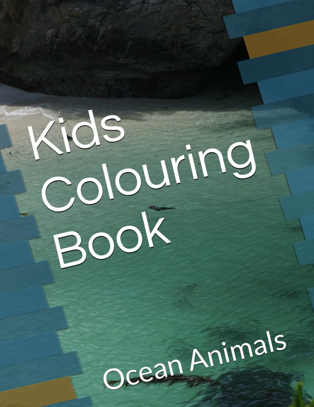 Kids Colouring Book: Ocean Animals