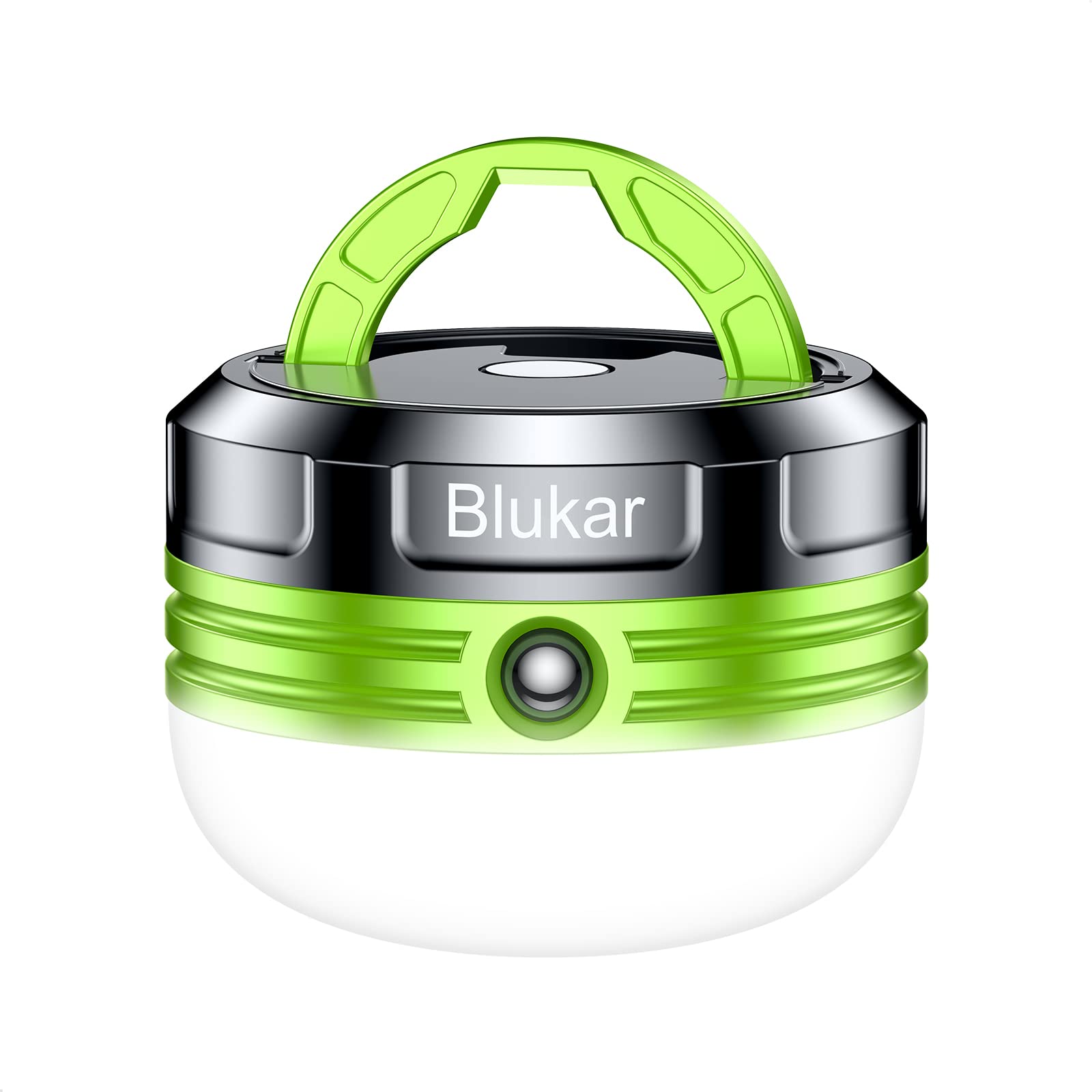 Blukar Camping Lantern, LED Outdoor Lights, Tent Lamp Battery Powered, Water Resistant 3 Modes Emergency Lamp for Outdoor Activities, Emergency, Fishing, Hiking etc. - 3 AA Batteries Included