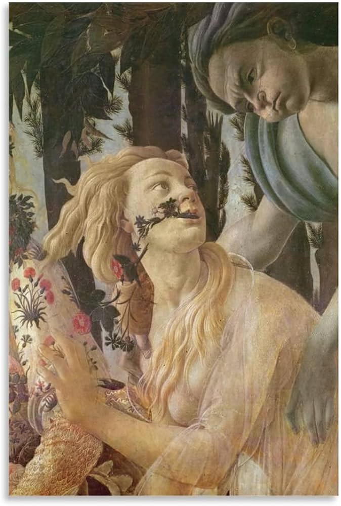 ボッティチェリ 春 キャンバス絵画