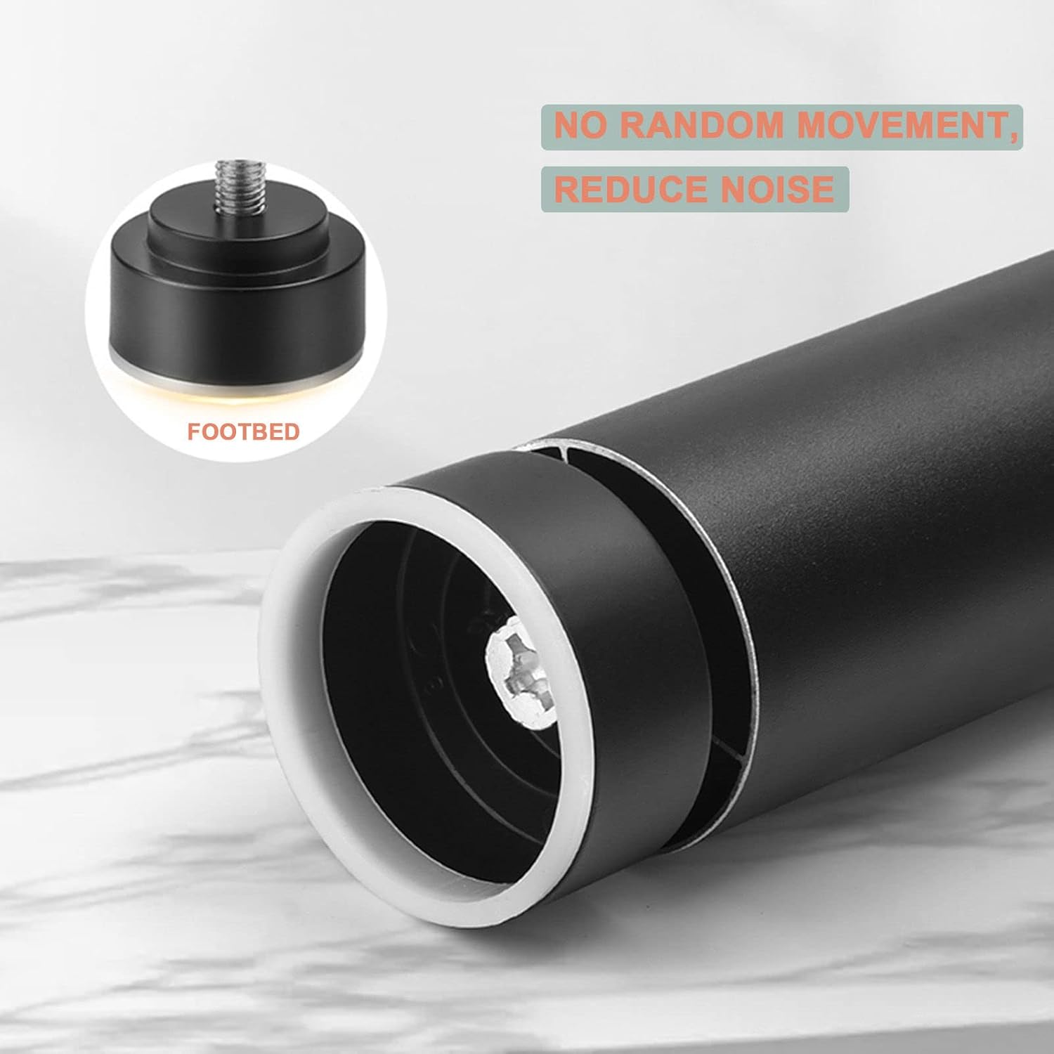 Black Furniture Legs,4Pcs,Metal Adjustable Legs,Sofa Replacement Legs,Cabinet Legs,Aluminum Support Legs,Pressure Resistant,Dresser,Table Legs,Black-10cm/4in