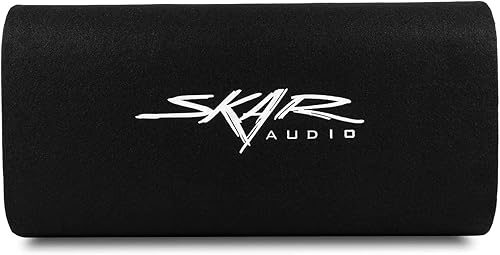 Miniatura 5 de Skar Audio SK12TBV Subwoofer con cajón sellado, ventilado, de 12 pulgadas, 800 vatios de potencia máxima, tubo