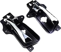 Vista 4 de Kison 2 piezas Manija de puerta interior cromada delantera izquierda derecha para Hyundai Elantra Touring 2.0L 2009-2012 82620-2L010 826102L010