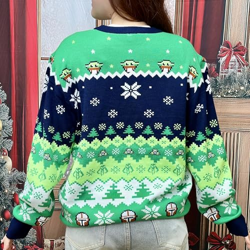 Leg Lamp Christmas Sweater Women - Star Santalorian Ugly Sweaters Men - National Snarky Xmas Sweater 3 Leg Lamp Christmas Sweater Women - Star Santalorian Ugly Sweaters Men - National Snarky Xmas Sweater - Image 4