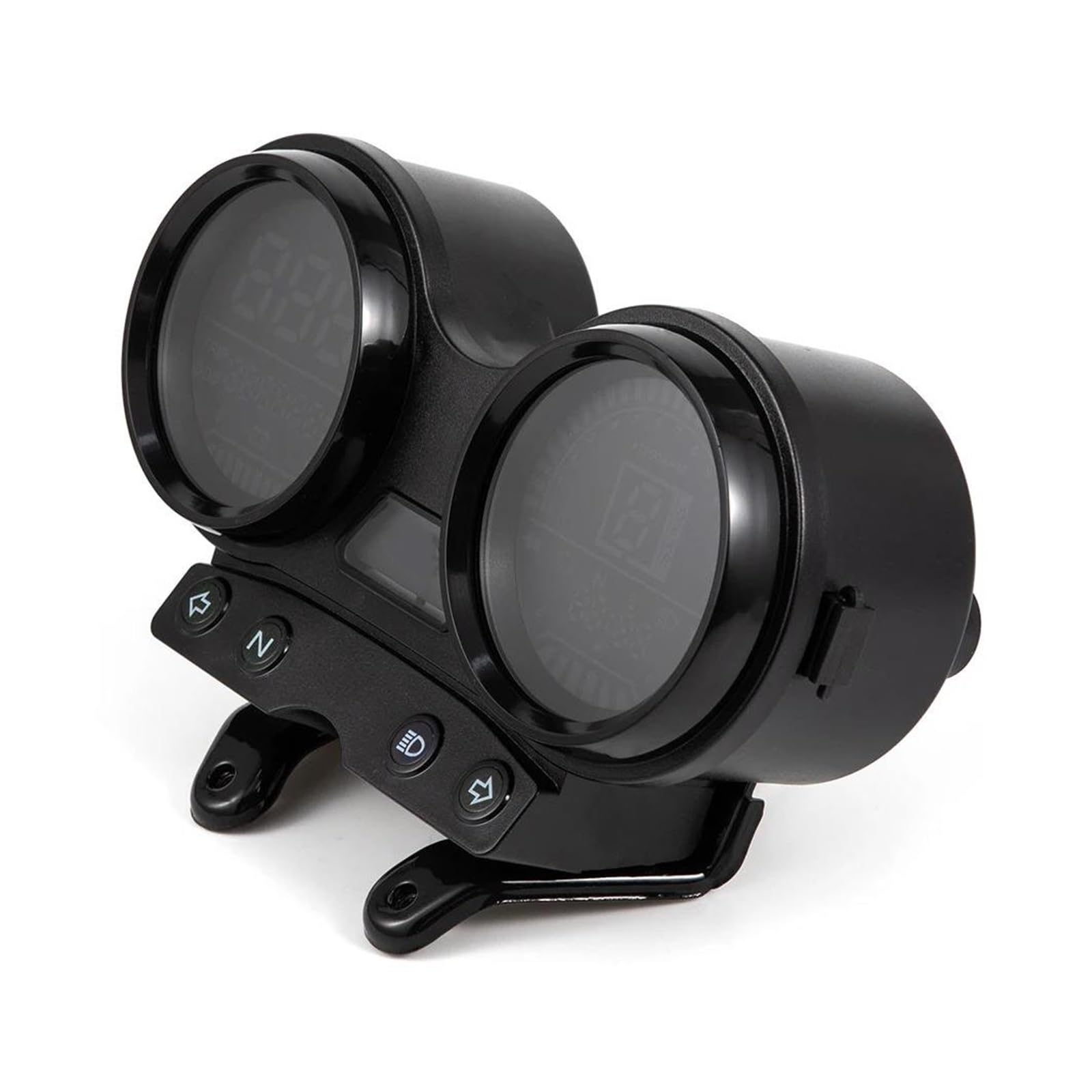 Per YBR125 Ybr125 Moto Tachimetro Contachilometri Digitale RPM Impermeabile Strumento Con Staffa AJOHBM