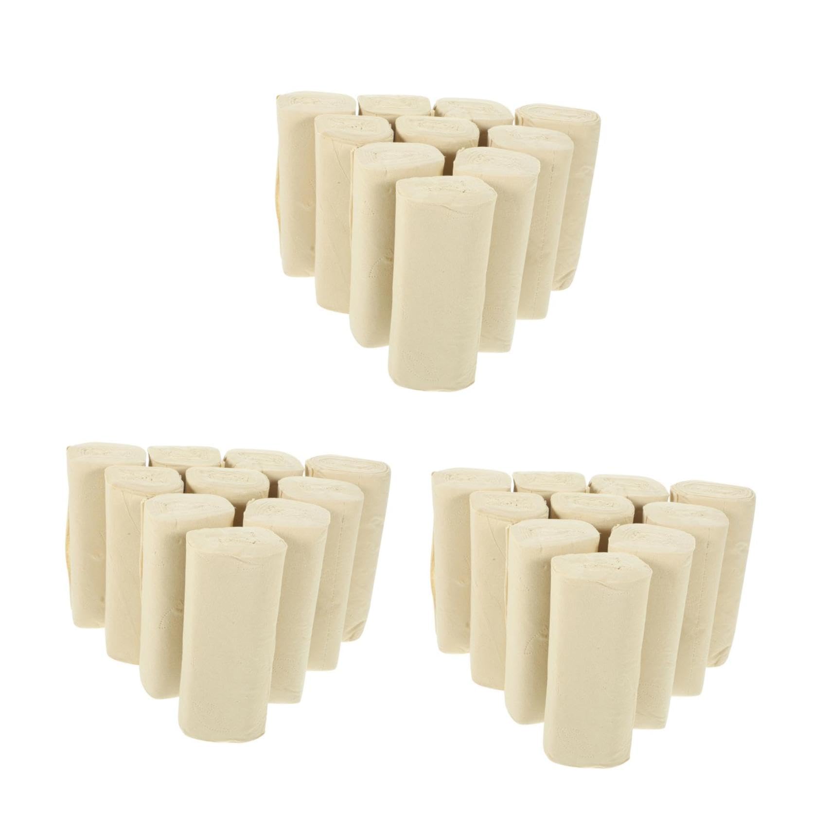 VALICLUD 3 Sätze Toilettenpapier Seidenpapier 16 Rollen * 3