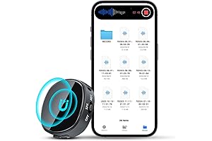 128GB Hidden Audio Recorder with Live Listening: Record Like a Pro