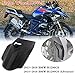 XX ecommerce Motorrad Schwarz Rückseite Vorderseite Kotflügel Schmutzfänger Fender Extender Erweiterung Abdeckung Wachen Schutz für R1200GS R 1200 GS ADV (Kotflügel vorne)