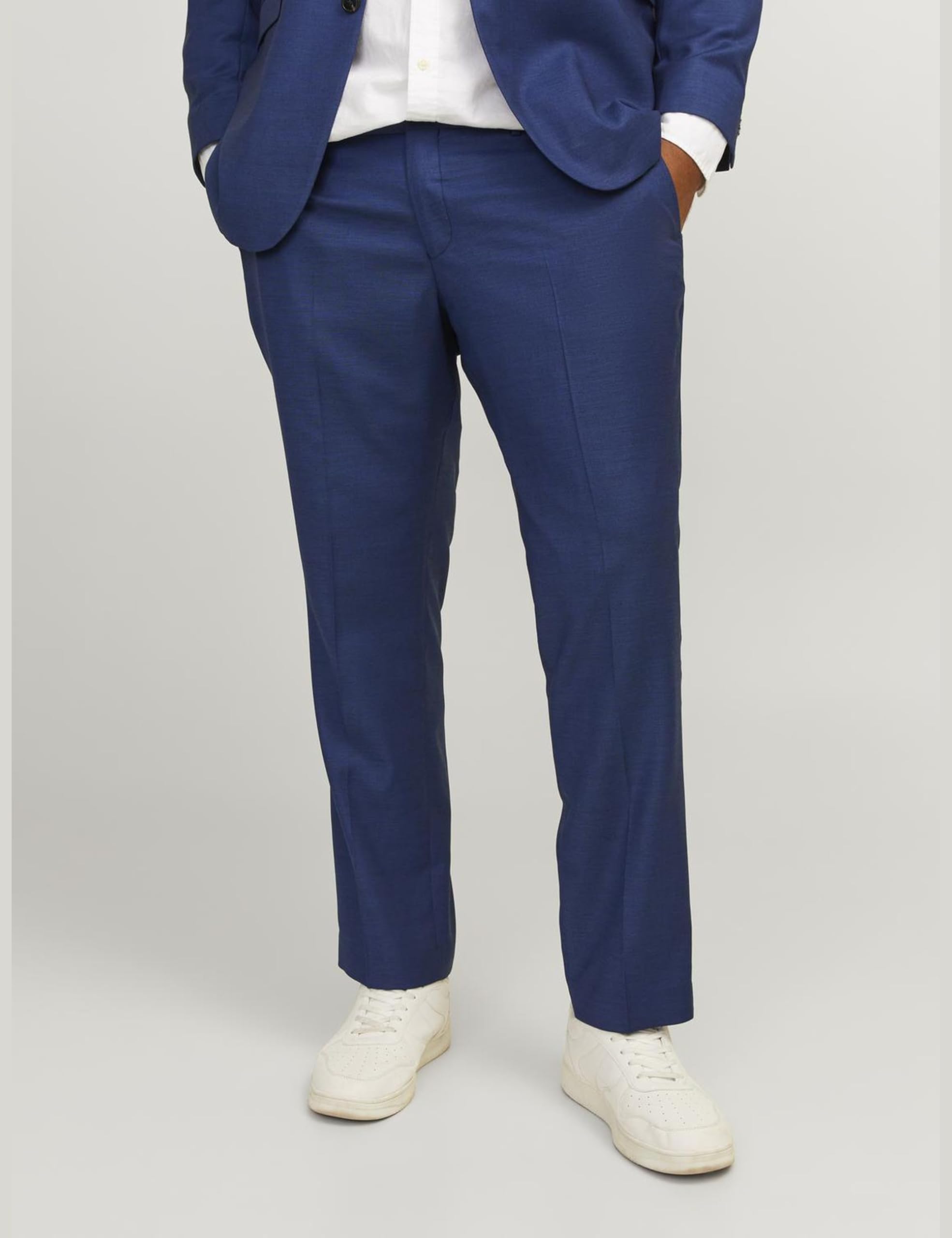 JACK&JONES PLUS Spodnie Jprsolaris Noos Pls - Garnitur — spodnie Mężczyźni