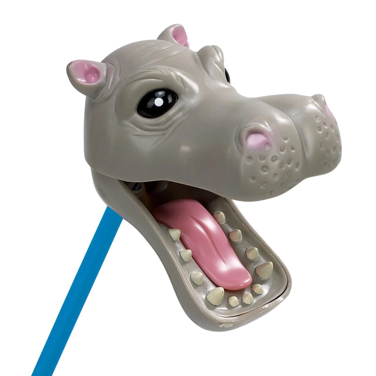 Safari Ltd. Hippo Snapper Toy - Hand-Operated 18" Grabber Toy for Kids Age 3+
