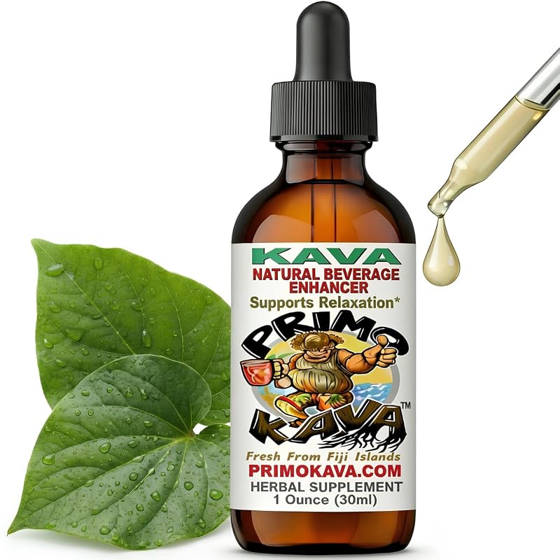 PRIMO KAVA Gotas de Kava Kava com 40 mg de kavalactonas, 30 mL