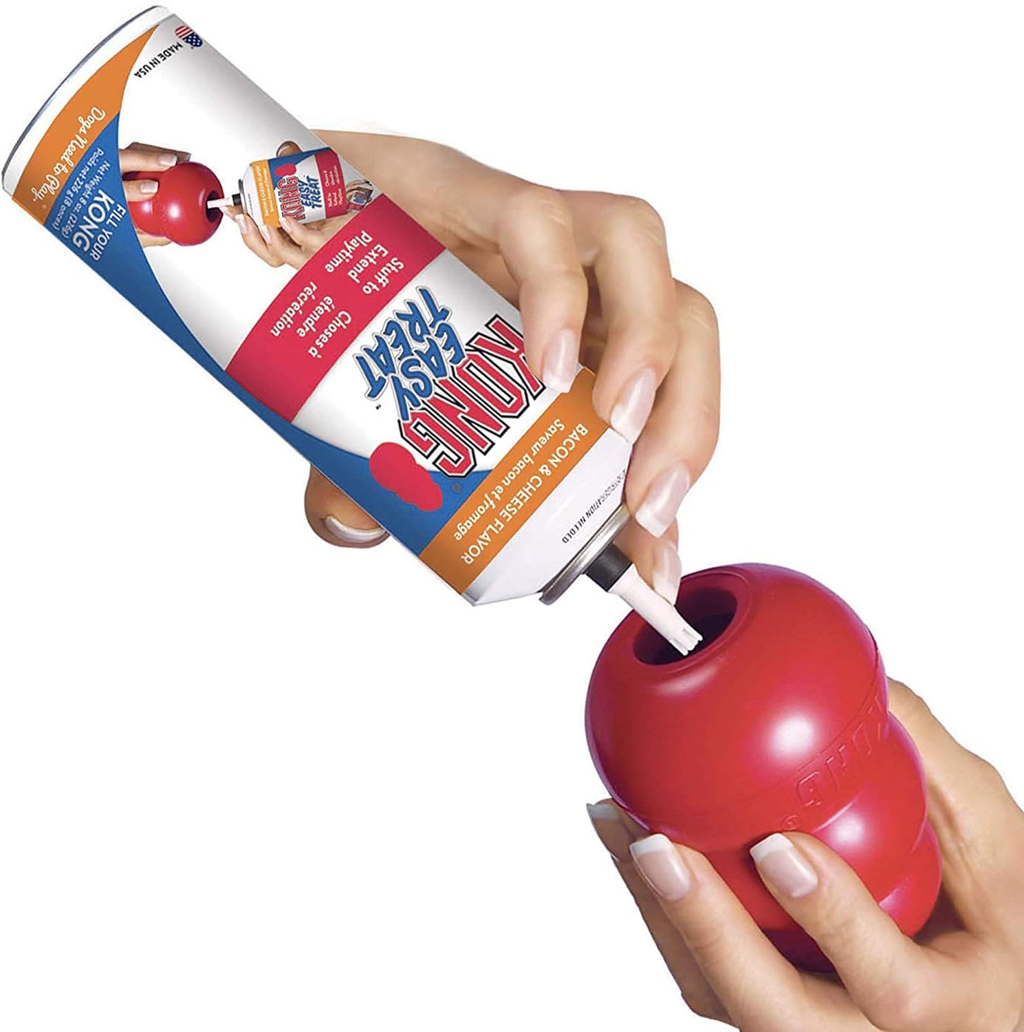 KONG Stuff N Paster Bacon/Cheese 8oz(2Pack)