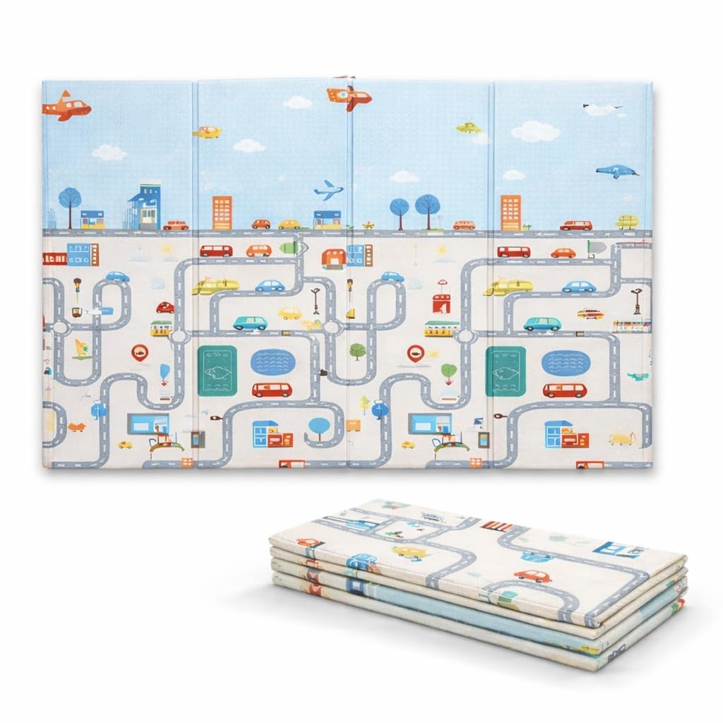 Hukimoyo 1cm Thick Baby Play Mat for Floor 0 to 5 Years Waterproof Reversible Double Sided Play Mat for Babies Toddlers Ba... - Review, Price and Buying Guide